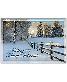 Calendar Cards: Christmas Wonderland Card To Calendar